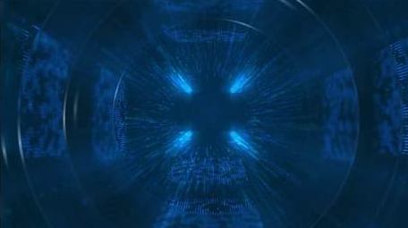 科技穿梭大屏背景素材