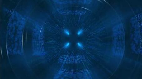 科技穿梭大屏背景素材