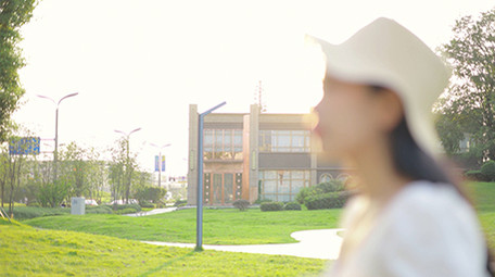 梦幻唯美人像阳光温暖女孩实拍