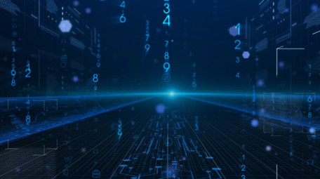 科技大数据穿梭背景视频模板