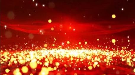 党政大气红绸粒子背景视频