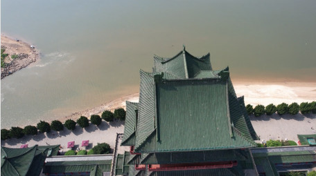 地标江西滕王阁5A景区航拍