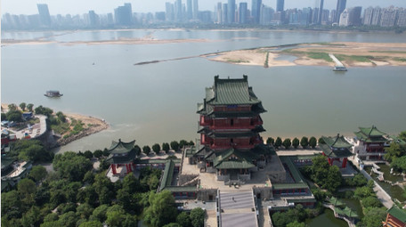 地标江西滕王阁5A景区航拍