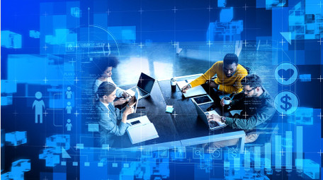 科技公司商务图文片头AE模板