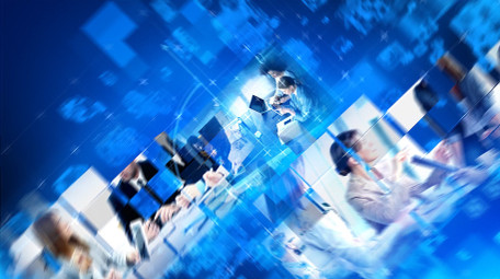 科技公司商务图文片头AE模板