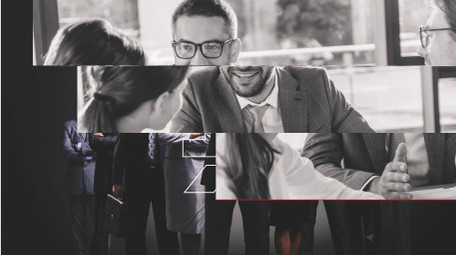 年终总结年会图文快闪AE模板