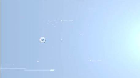 简洁大气科技图文标题展示