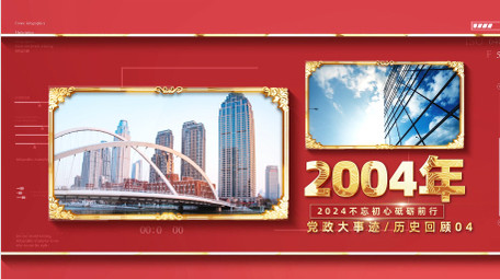 大气党政图文大事迹纪录宣传片