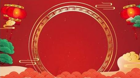 喜庆中国风新年春节背景
