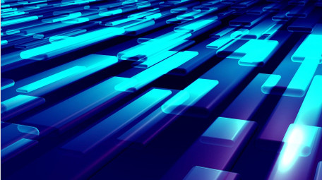 科技新闻蓝色抽象背景视频素材