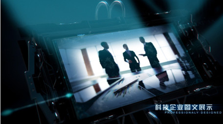 企业<strong>图文</strong>炫酷科技风AE模板