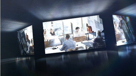 大气水晶转场<strong>图文</strong>展示AE模板