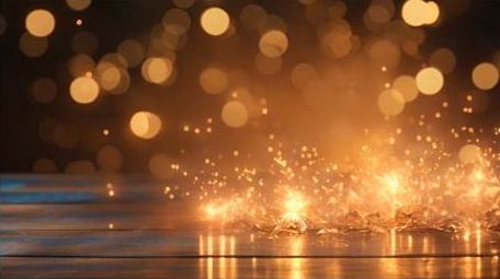 渐变光斑散焦光点光晕背景视频