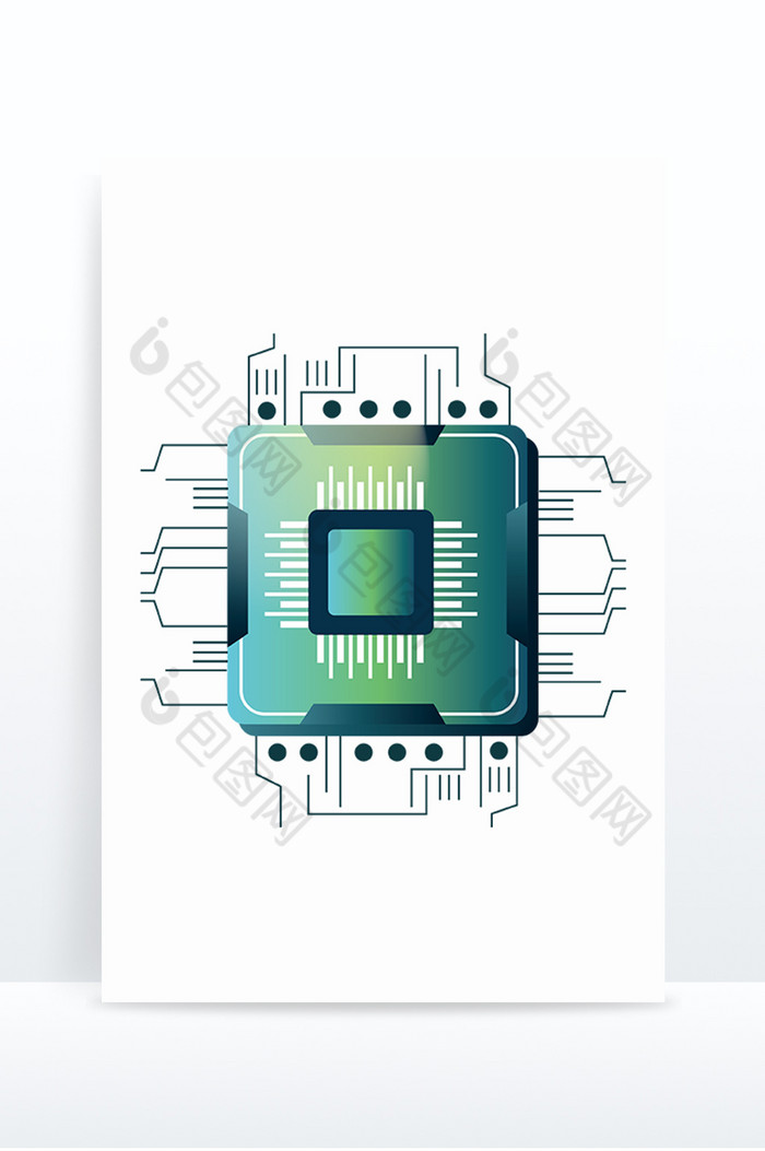 智能芯片半导体电元件图片图片