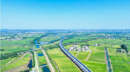 <strong>乡村</strong>振兴<strong>乡村</strong>公路发展4K航拍