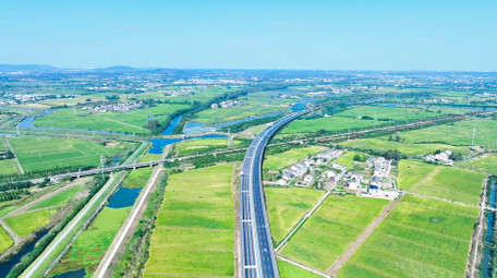 <strong>乡村</strong>振兴<strong>乡村</strong>公路发展4K航拍