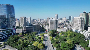 城市<strong>地标</strong>广东<strong>广州</strong>海珠广场航拍