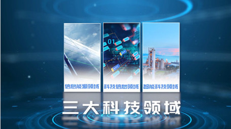 商务企业<strong>科技图文</strong>分类PR模板