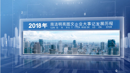 立体简洁<strong>科技</strong>发展历程企业大事记