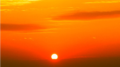 朝霞日出延时自然风光4K实拍