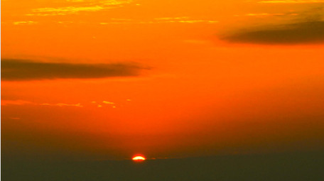 朝霞日出延时自然风光4K实拍