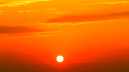 朝霞日出延时自然风光4K实拍