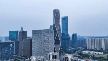 杭州地标望朝中心博地中心4K