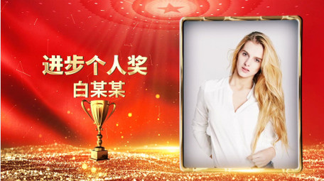 党政党建表彰颁奖人物图文介绍