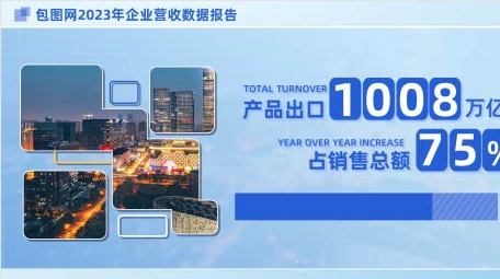 简洁商务企业数据展示pr模板