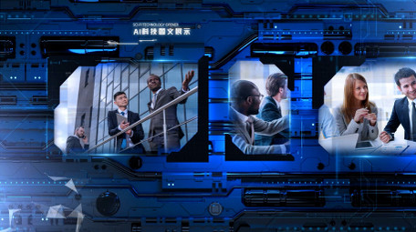 AI科技图文AE模板