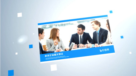 企业宣传图文AE模板