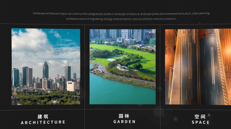 简约城市介绍图文展示AE模板