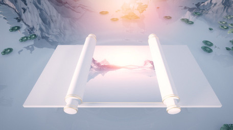 水墨明亮中国风水墨图文AE模板