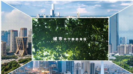 大气质感城市宣传快闪AE模板