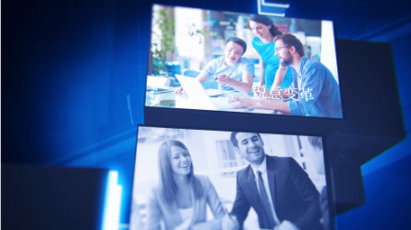 3D图文企业商务宣传片AE模板