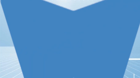 简洁蓝色商务图文pr模板