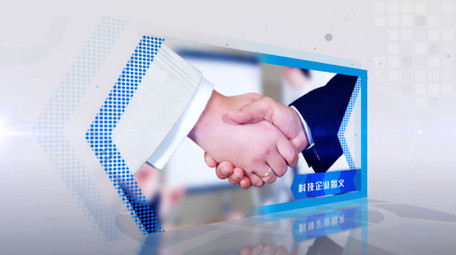 企业<strong>图文</strong>演示科技商业AE模板