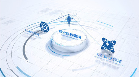 简洁科技分类信息展示AE模板