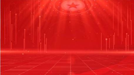 红色简约党政党建背景