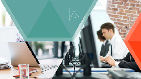 三角形转场<strong>商务图文</strong>展示AE模板