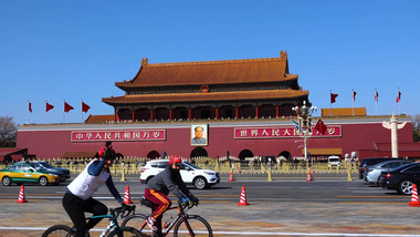 <strong>北京</strong>天安门城楼升格空镜实拍