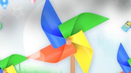 卡通炫彩童话世界背景视频