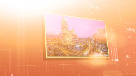 现代企业红色<strong>图文</strong>展示AE模板