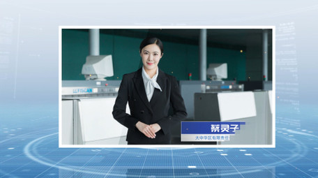 简介商务介绍边框背景视频