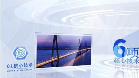 立体效果科技分类图文AE模板