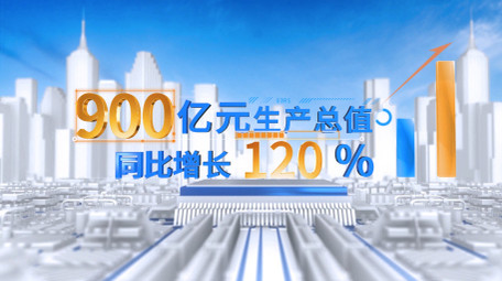 立体科技企业数据展示AE模板