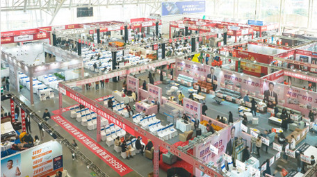 家居装修行业展会人流8K延时