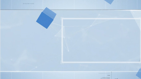 简洁蓝色<strong>科技图文</strong>pr模板