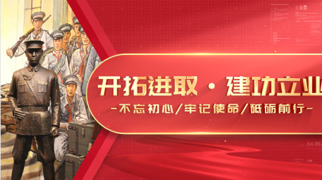 党政图文标题片头PR模板