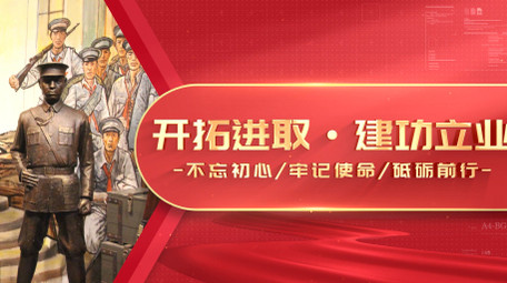 党政图文标题片头PR模板